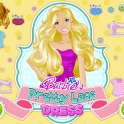 Barbie's Pretty Lace Dress
