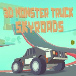 3D Monster Truck Skyroads