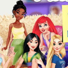 Disney Princesses: College Girls Night Out