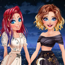 Barbie And Ariel Galaxy Fashionistas