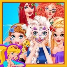 disney princesses makeover salon