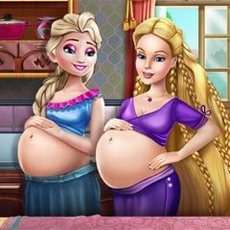 Happy Princesses Pregnant Bffs | Jogos de Meninas