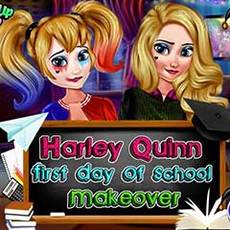 Harley Quinn First Day Of School Makeover