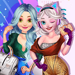 Elsa and Rapunzel Future Fashion