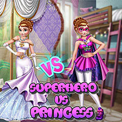Annie Superhero vs Princess