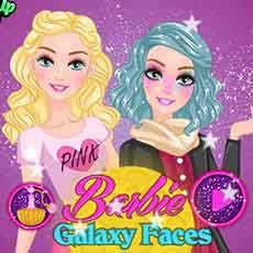 Barbie Galaxy Faces