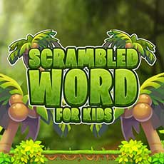 Scrambled word for kids