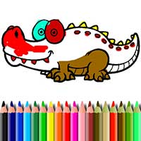 BTS Aligator Coloring Book