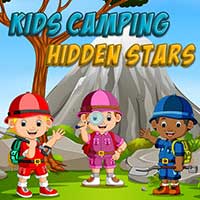 Kids Camping Hidden Starts