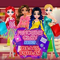 Princesses Crazy About Black Friday