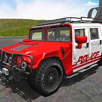 Police Car Driving Stunt Game