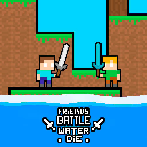 Minecraft Friends Battle Water Die
